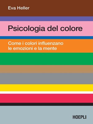 cover image of Psicologia del colore